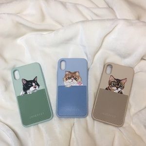 Cute Cat Cellphone case! For IPhone 8, 8 plus & X